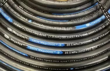 label vulkanisasi selang karet-gates hydraulic technology (changzhou) co., ltd.